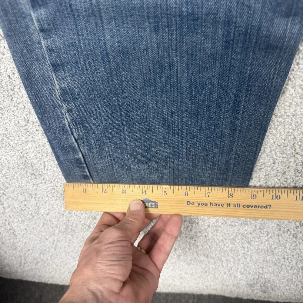 Levis 505 Regular Fit Jeans Mens 34x29 Blue Straight Denim Mid Wash Classic